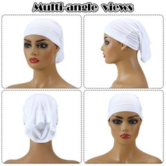 SATINIOR 6 Pcs Spandex Dreadlock Cap 1 Count (Pack of 1), Classic Color