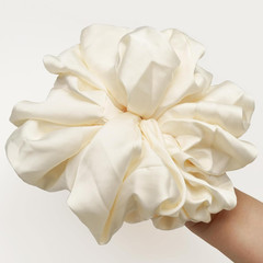 Oversized Satin Scrunchies for Women – 2 Pack Extra Large Hair Ties Accessories,
