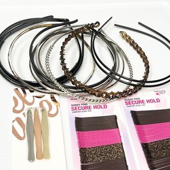 Headbands Bobby Pins & Tweezer Lot Beauty 360 Hair Accessories