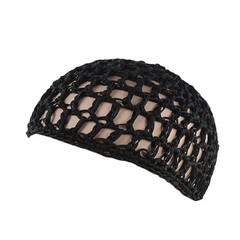 Women Girls Mesh Hair Net Crochet Cap Snood Sleeping Nightcap Cover Turban Hats