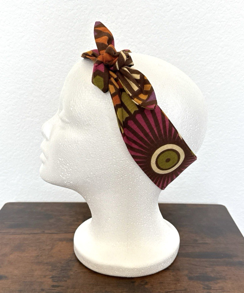 Hand Made Cotton Fabric Headband Scarf