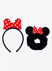 Disney Minnie Mouse Bow Headband and Scrunchie Set