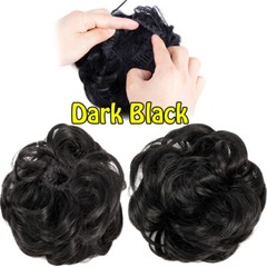 Womens Girls Wavy Curly Pony Tail Hair Bun Scrunchie Hair Extension Hairpiece