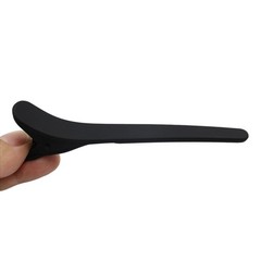 6 pcs Matte Black Pro Salon Hair Clips – 110mm Duckbill Clips Clamps Hairdress