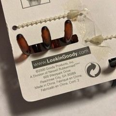 Goody 1.5” Claw Jaw Fashion Clips – 2 Sets Black Brown New 2000 G72 Y1