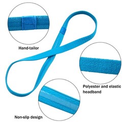 20 Pieces 14 Colors Elastic Headbands Non Slip Sport Headband Colorful Hair Band