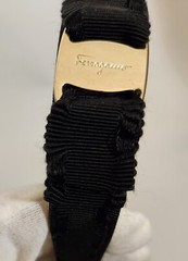 Salvatore ferragamo Vara Ribbon Headband Hair Accessory Black