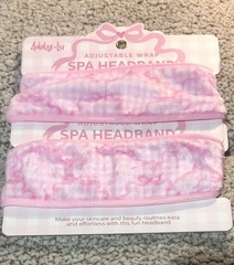 Addy-Lu Adjustable Spa Headband for Beauty and Skincare Routines (Set of 2).