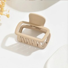 4pcs Women’s Square Lightweight Hair Claw Clips Fashionable Elegant Hair…