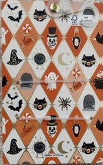 Piper K Sugar Skull Hair Claw Clip Day of the Dead Calavera Dia de Los Muertos