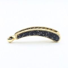 Women Crystal Rhinestone Banana Barrette Hair Clip Hairpin Hair Acces Fashion