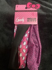 Hello Kitty Sanrio Goody Comfort Headwraps 3 count different patterns