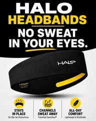 Halo Headband II 2 Inch Wide Pullover Sweatband Running Sports