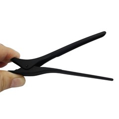 6 pcs Matte Black Pro Salon Hair Clips – 110mm Duckbill Clips Clamps Hairdress
