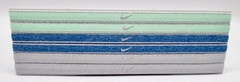 Nike Headbands 6 Pack Adult Metallic Mint/Marina/Lt Smoke Grey