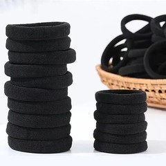 Women Elastic Hair Ties Seamless Hair Bands Ponytail Holders No Crease Damage US