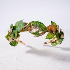Woodland Laurel Leaf Headband – Elf Forest Greek Crown Headpiece Medieval Hai…