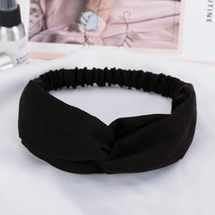 2026 New Design Fashion Women Summer Style Headbands Bohemian Girl Cross Turban