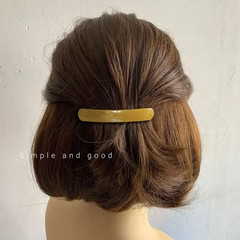 Korean Morandi Color Spring Hair Clip Women Girls Simple Hairpin Fashion Colorfu