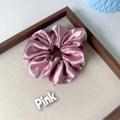 Luxury Jumbo XxL Imitation Silk Satin Hair Scrunchies