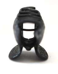 French Black Water Drops 3 Inches Large Hair Claw Tortoise Shell Clip C5