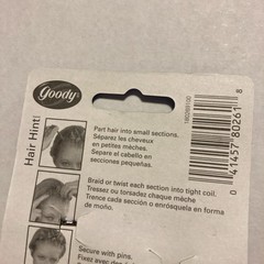 Goody 4 Slide Pins Bobby Pins 1.5” Metallic Color Rectangular 2000 New (2) G30
