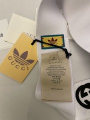 GUCCI X Adidas Sporty White / Black Printed Headband Size Medium