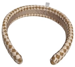 J.Crew Factory Woven Puff Headband in Natural Woven One Size CI991 New with Tags