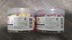 daiso Colorful Hair Tie 2 Sets 130 Total