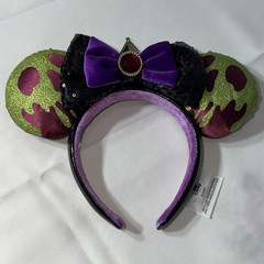 Disney Parks Evil Queen Minnie Mouse Ears Headband 2023