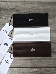 Headbands 3-Pack –Black/White/Brown Ribbed