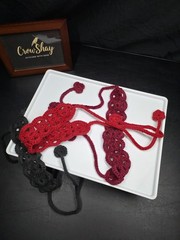 handmade crochet knit headband