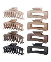 Hair Clips for Women 4.3 Inch Large Hair Claw Clips for Women Thin Thick Curly H