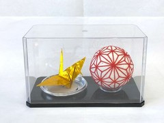 Hair Clip Accessory Display Case Gift Box Japanese Handmade Ball harec20