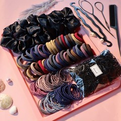 YANRONG 755PCS Hair Accessories for Woman Set Seamless Ponytail Holders Varie…