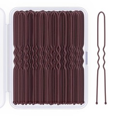 2.8 Inch U Shaped Hair Pins for Women Girls, Long Hair Pin Bobby Pin for Secu…