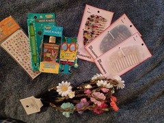 Huge lot of Hair, Makeup and Beauty. 8 pieces total,BrandNew,Boho SpongeBob lot