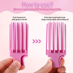 Hair Volume Clips, Volumizing Hair Root Lifting Comb Daily Curly Pick Women W…