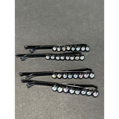 Butterfly Claw Clip Rhinestone Bobby Pins and Star Spiral Hair Pin Accessory Set