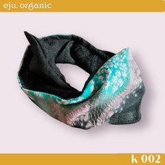 (kimono turban 002) with wire, from vintage kimono and obi(japan) casual, formal