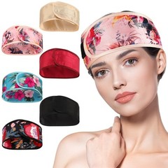6 Pieces Satin Head Wrap Adjustable Hair Wraps for Sleeping Nonslip Satin Sle…