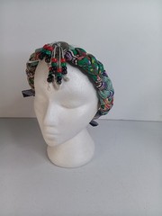 Braided strap headband Guatemalan cotton Colorful Tribal Pre Owned See Pictures