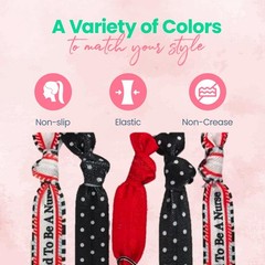 Nurse Hair Ties No Crease Elastic Set Proud to Be a Nurse Gift for Nurses Nur…