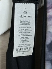 Lululemon Fringe Fighter Headband Diamond Dye Chrome Violet Verbena Grey 25240.