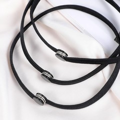 10-Piece Elastic Snap Hair Ties for Afro Puff Braids Swirly Curly Hair