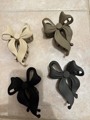 PCS Bow Hair Clips Bow Claw Clip for Women, Large Hair Claw Clips