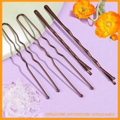 Bobby Pins Hair Pins Kit 300 Pieces, Brown Hair Pins for Women and Buns, 2 to