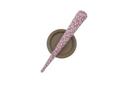 Silk Kimono Long Hair Clip 130mm (5 1/8 inch) Ship from USA. Light Purple
