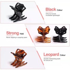 4 Pack 2.0 Inch Hair Claw Clips Big Size Hair Jaws for Women Thick Medium Hair