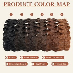 Hair Wide Braided Headbands Hair Piece for Women Synthetic Hair Braid Hairband
